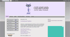 Desktop Screenshot of catladyland.net
